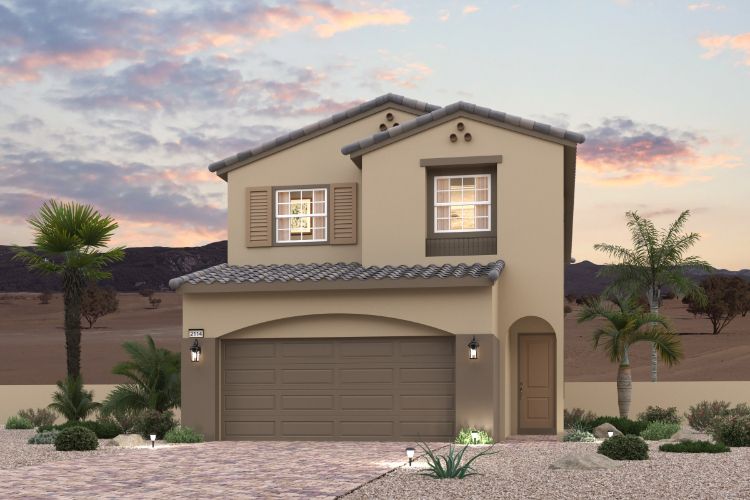 Exterior:Plan 2114 Elevation A
