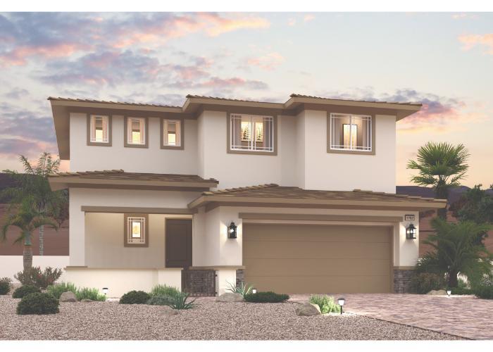 Exterior:Plan 1792 Prairie Elevation