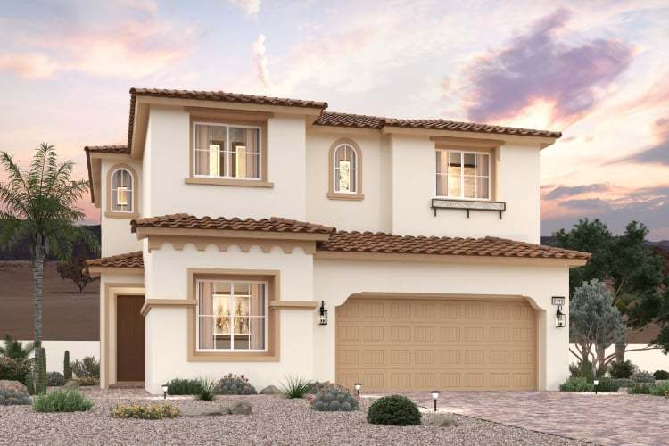 Exterior:Plan 2119 Elevation E