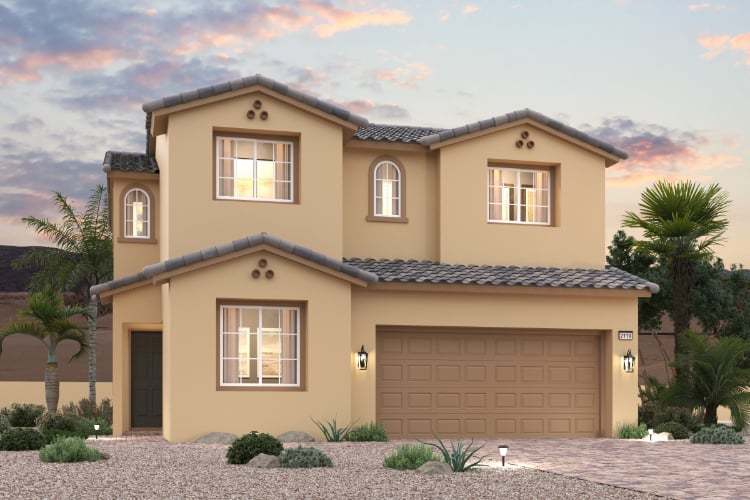 Exterior:Plan 2119 Elevation A
