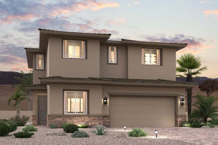 Exterior:Plan 2119 Elevation D