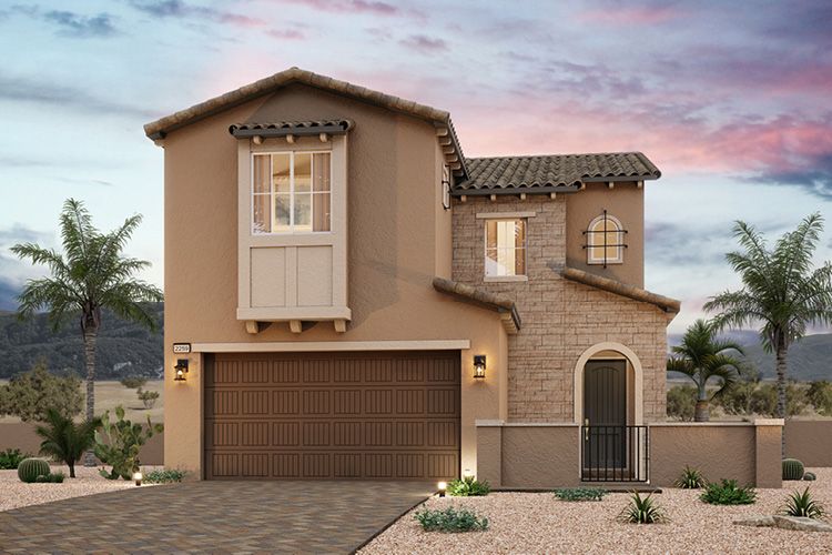 Exterior:Plan 2259 Tuscan