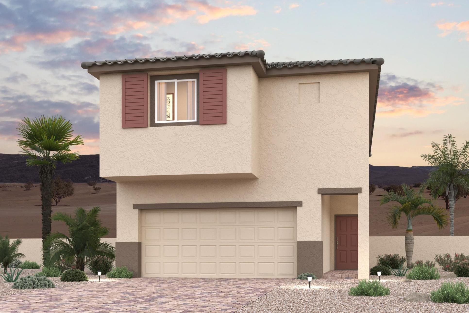 Exterior:Residence 2001, Traditional Elevation