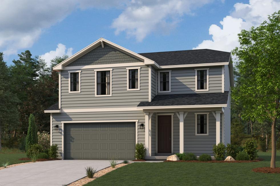 Lanner Plan, Craftsman Elevation:Lanner Plan, Craftsman Elevation