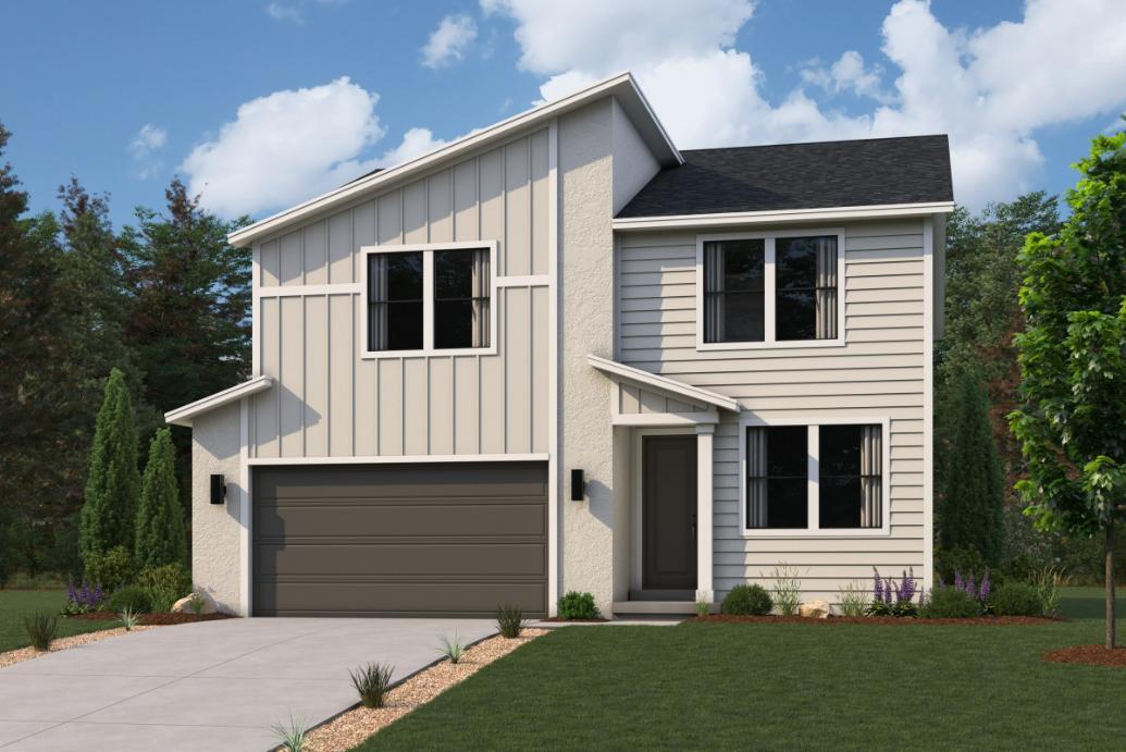 Nightingale Plan, Modern Elevation:Nightingale Plan, Modern Elevation