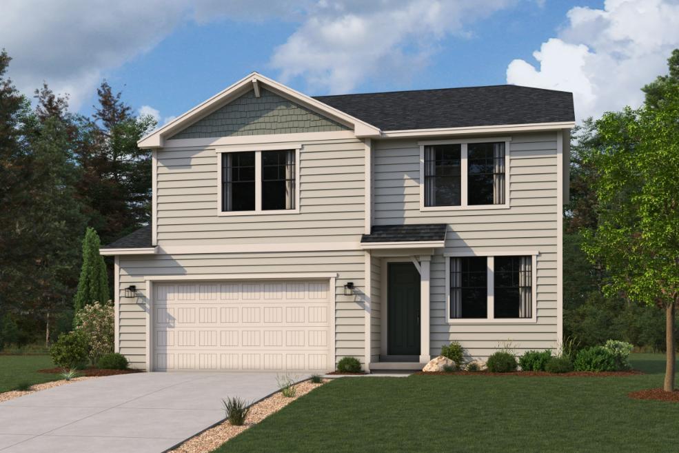 Nightingale Plan, Craftsman Elevation:Nightingale Plan, Craftsman Elevation