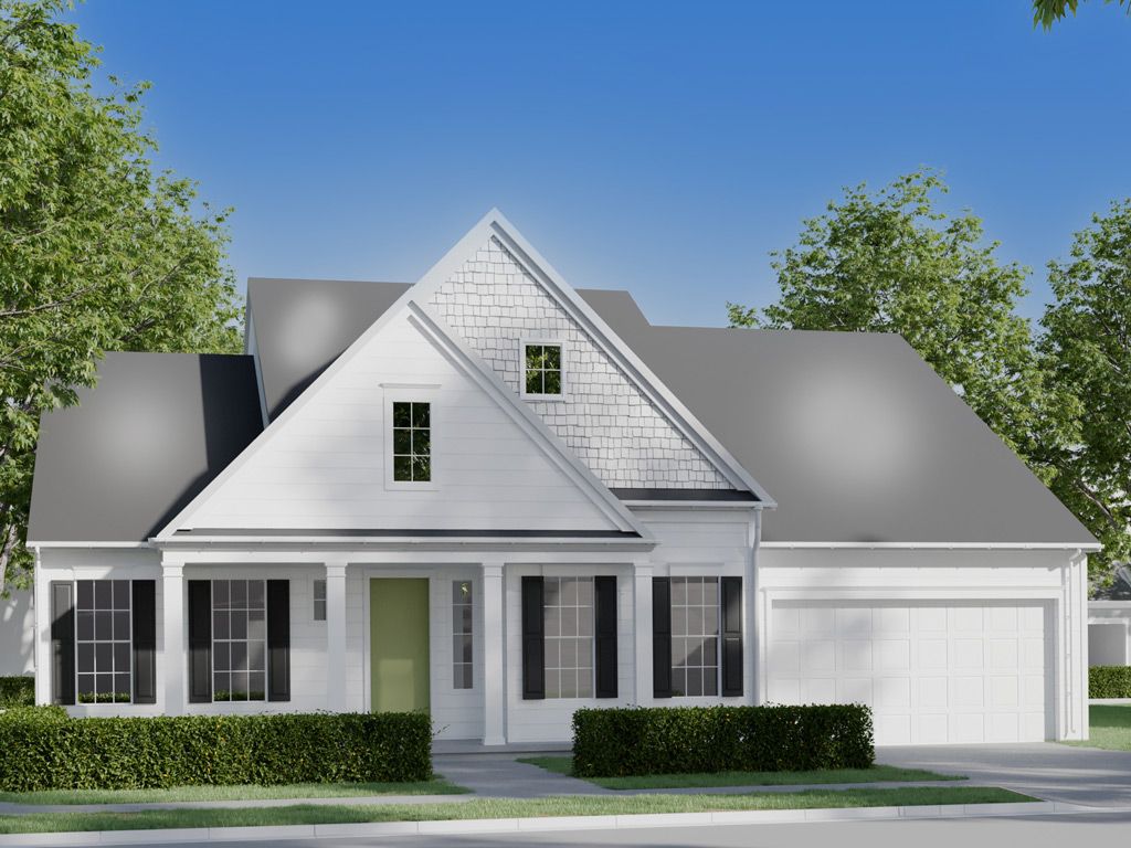 The Abington:Traditional Elevation