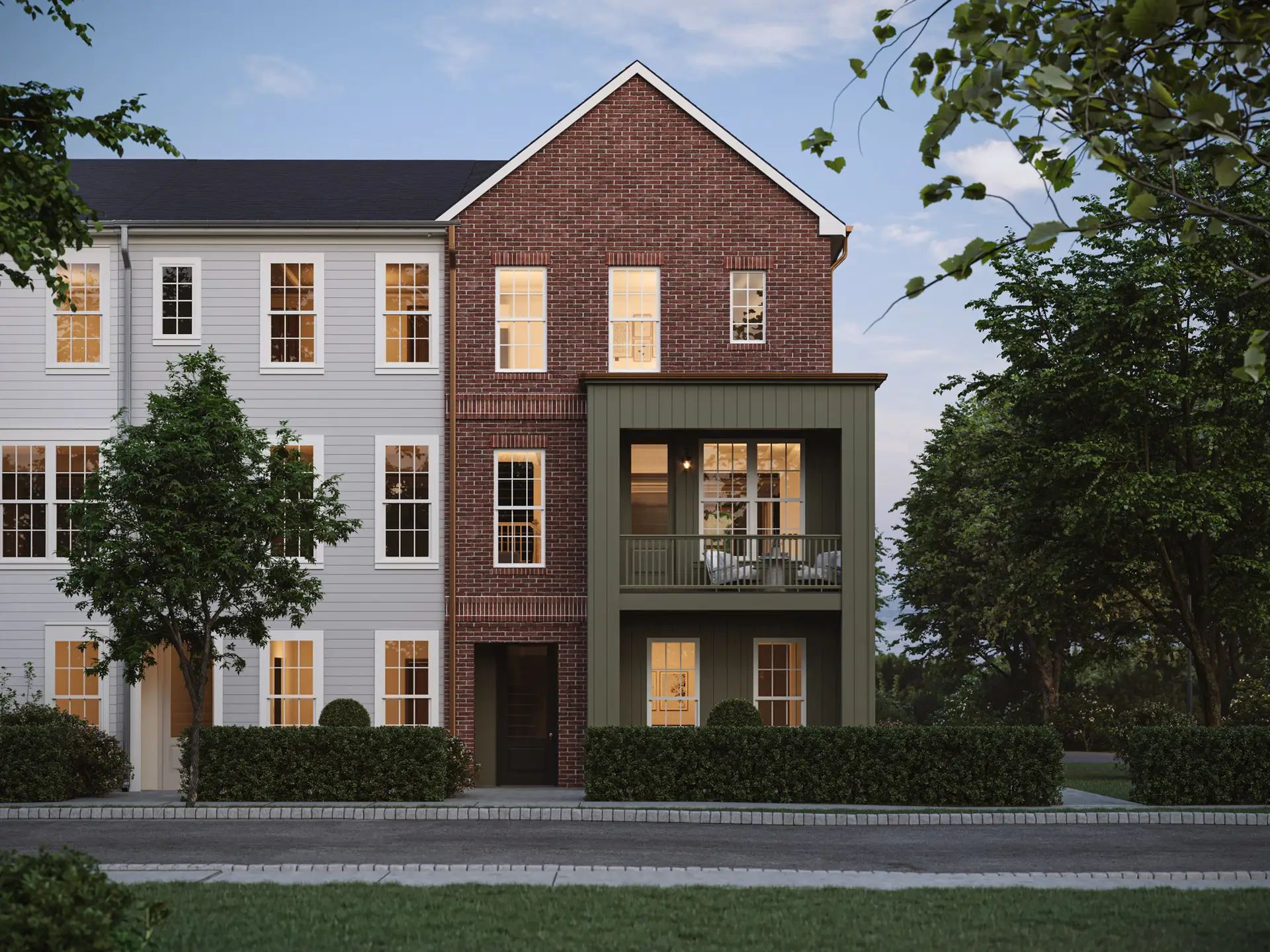 2230-Townhome-Exterior-Elevation-44-32-1C-wide-F