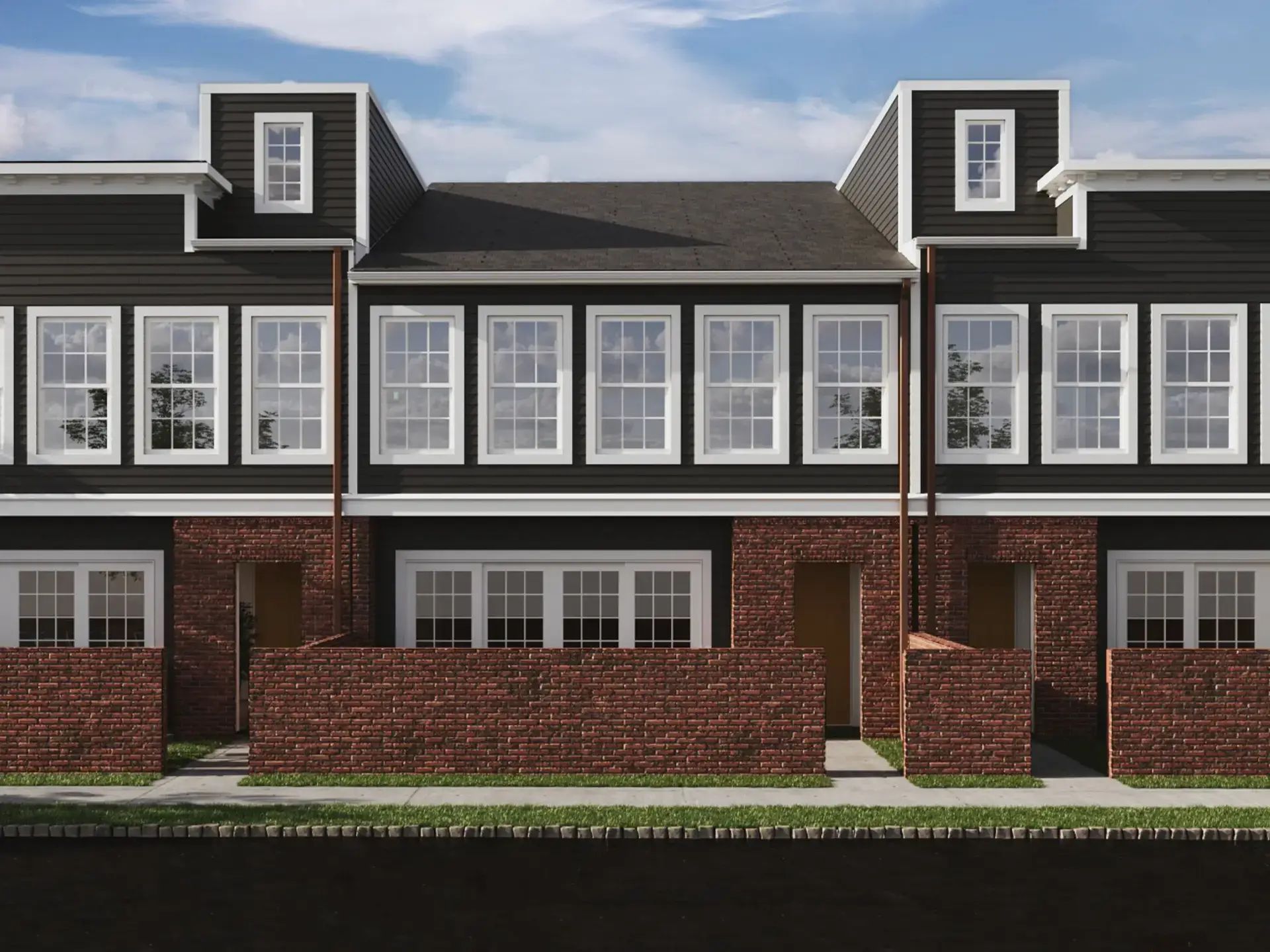 T3990-Townhome-Elevation-10 Black