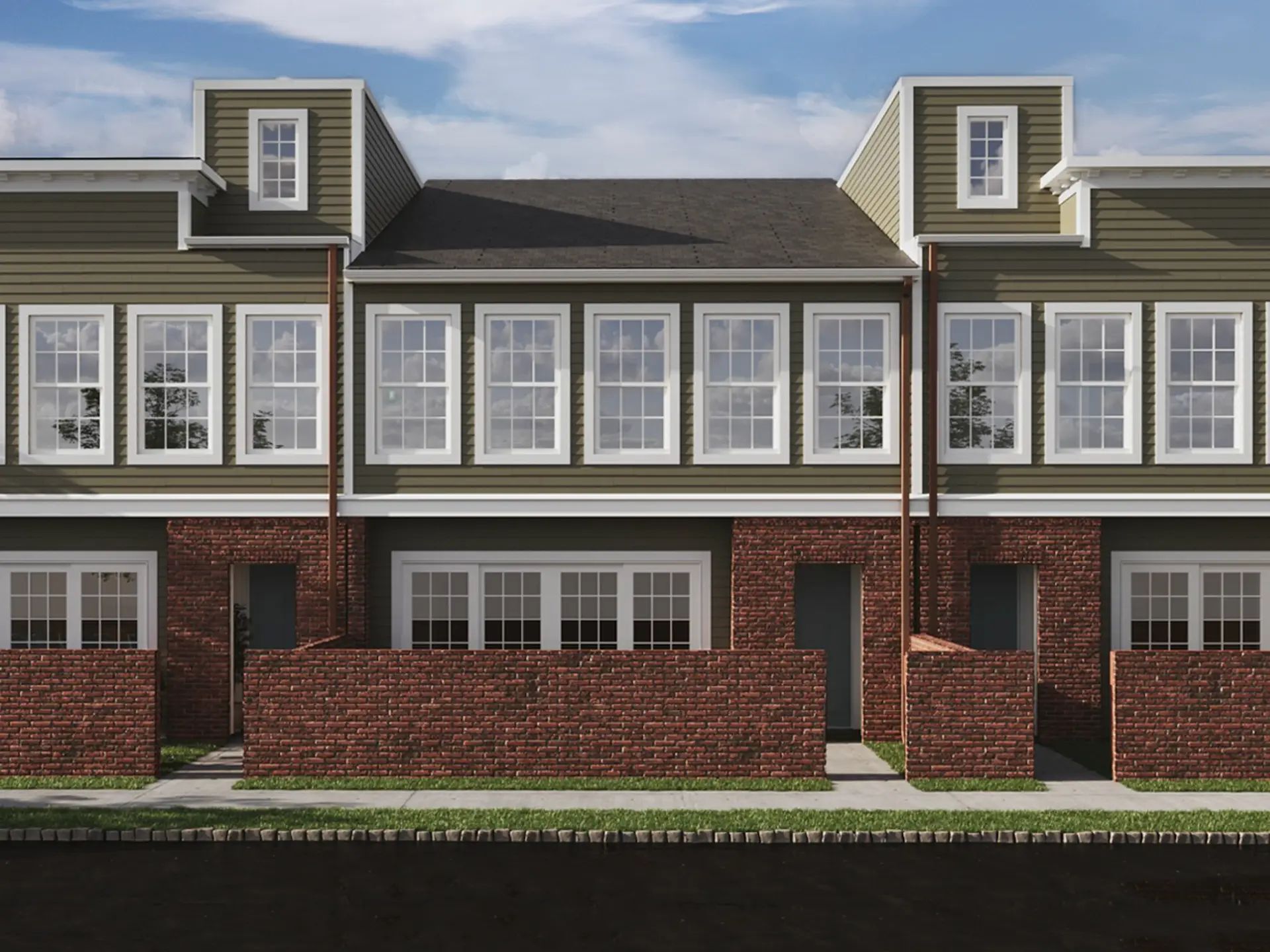 T3990-Townhome-Elevation-10 Green