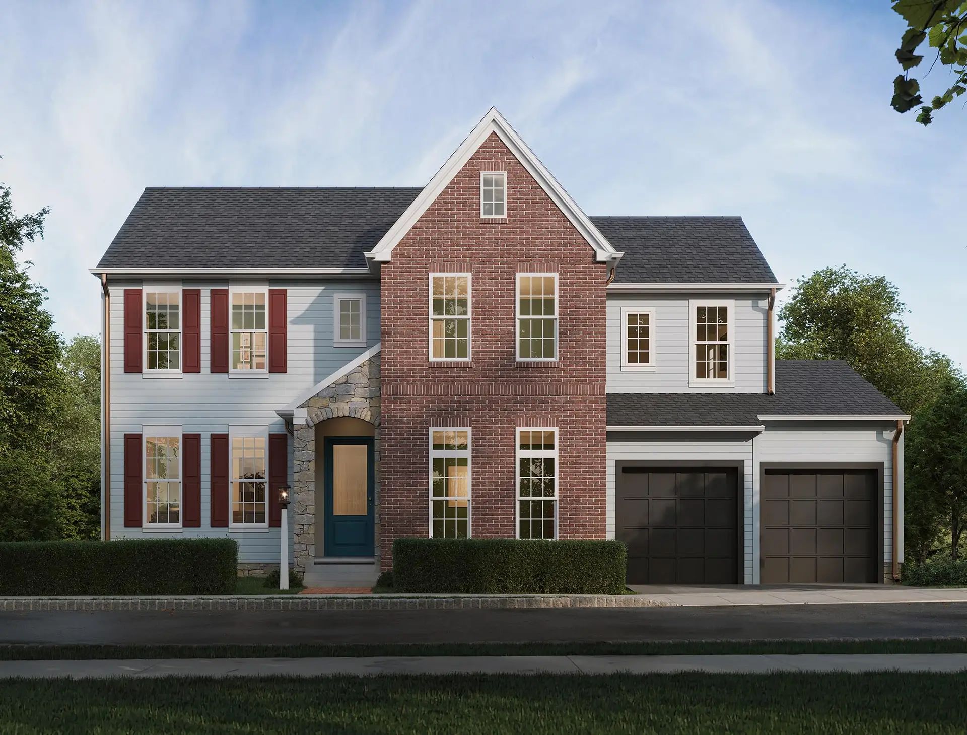 Conway-A-Single Family-Frontal-Exterior