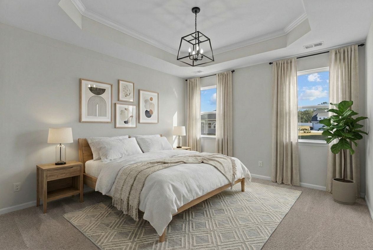 Interior:Actual Home with Virtual Staging - Owner's Suite