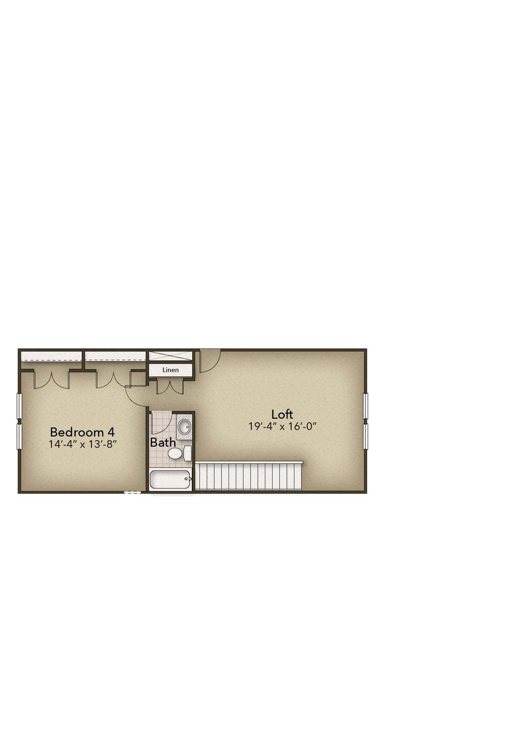 Floor Plan:Optional Second Floor