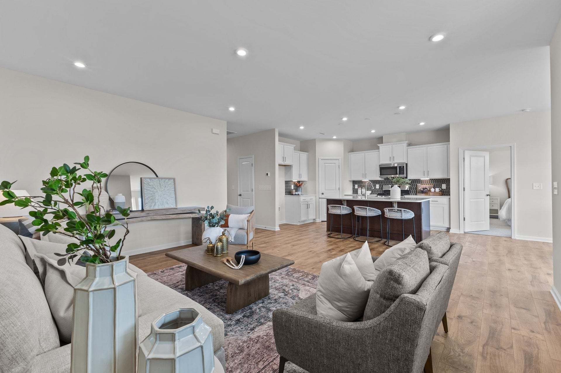 Interior:Great Room & Kitchen