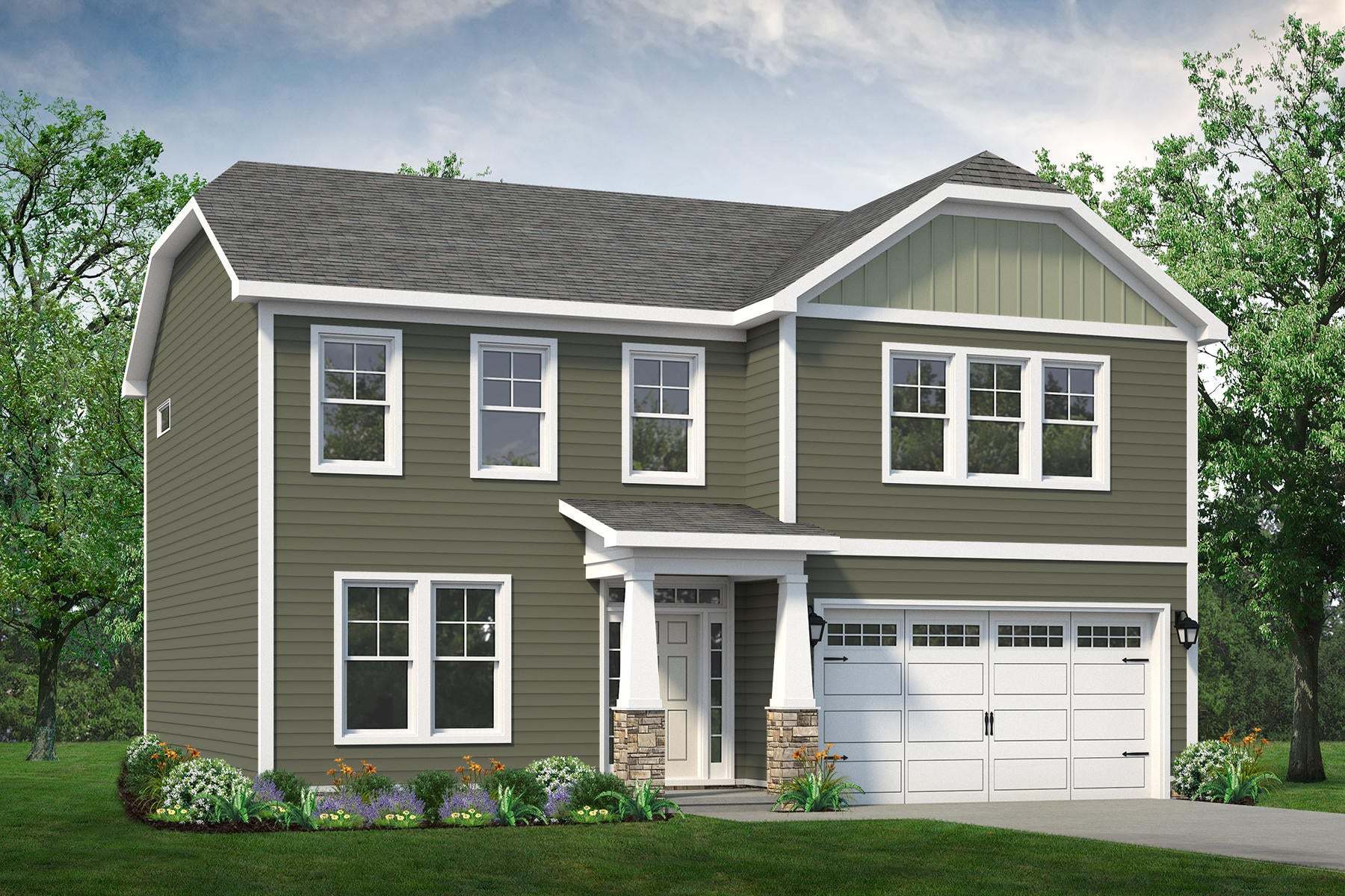 Exterior:Elevation A