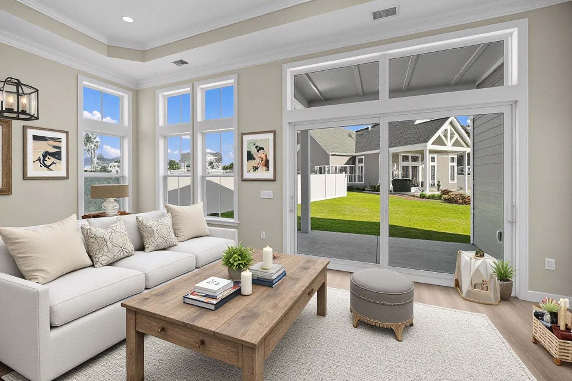 Interior:Virtually Staged Great Room