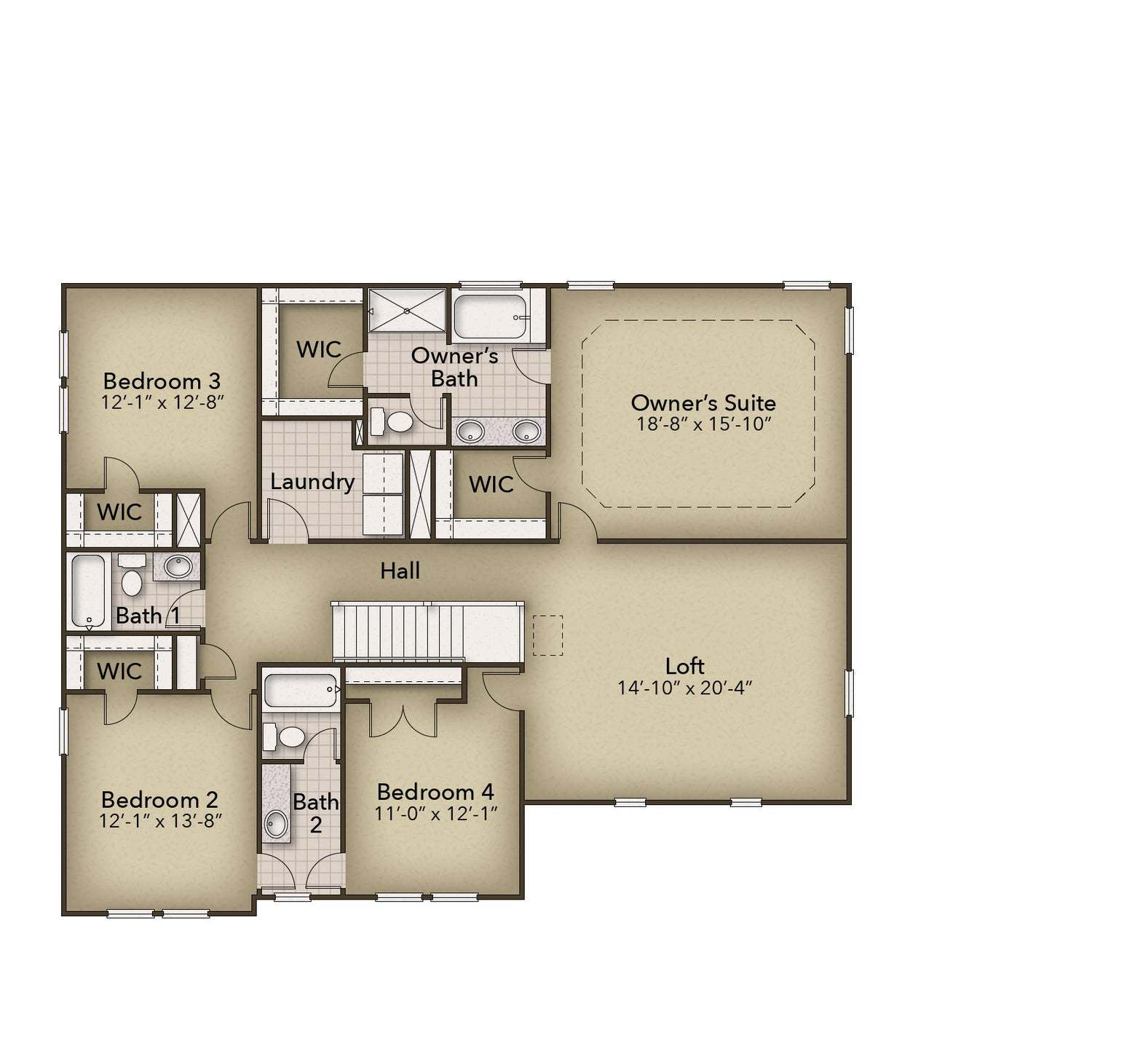 Floor Plan:Second Floor