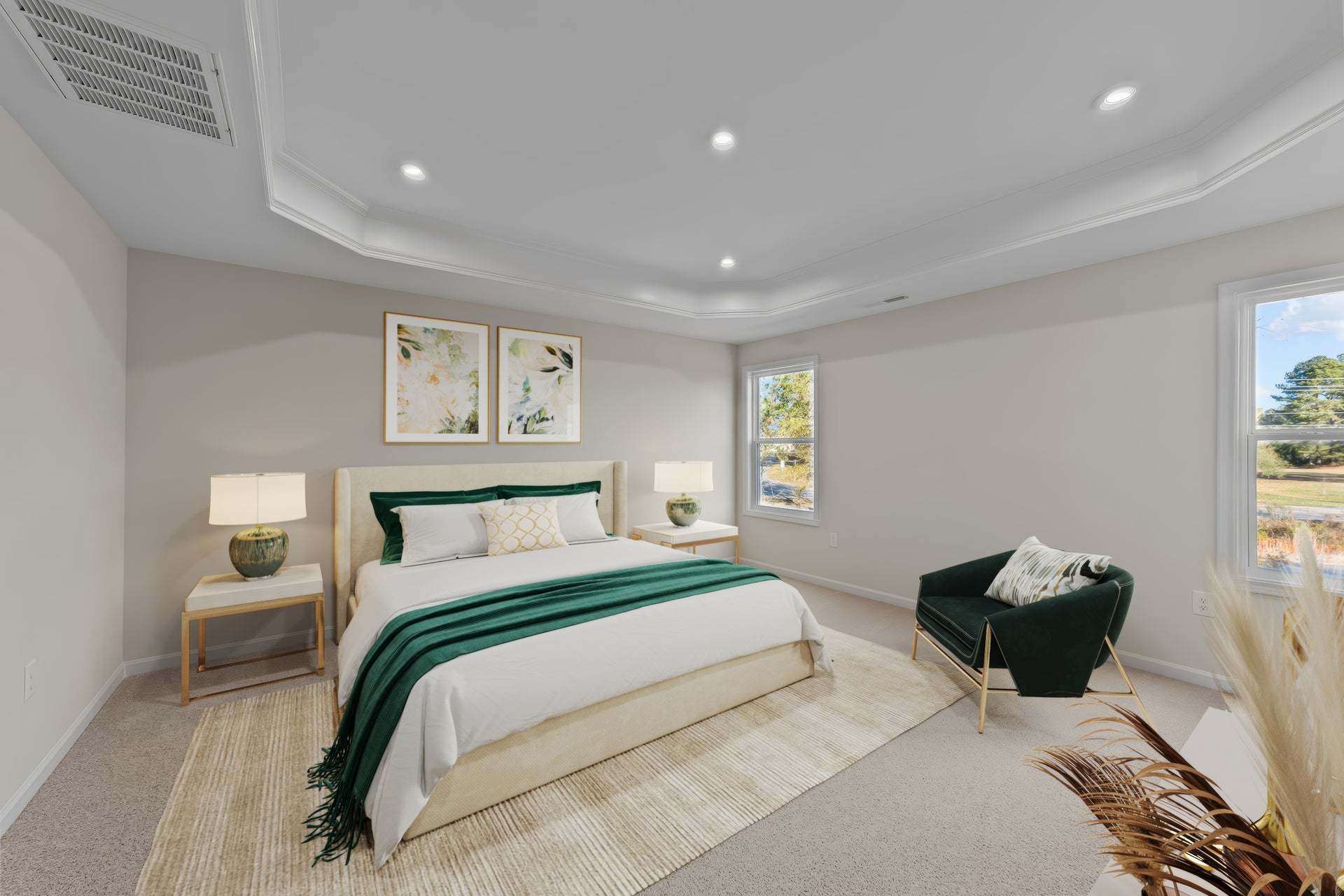 Interior:Virtually Staged - Owner's Suite