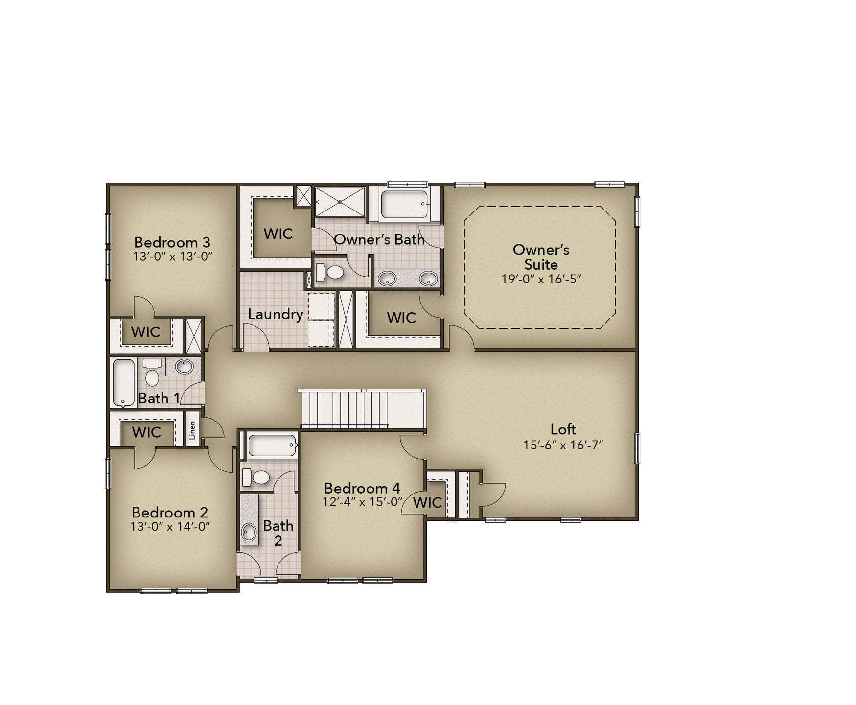 Plano de Planta:Second Floor