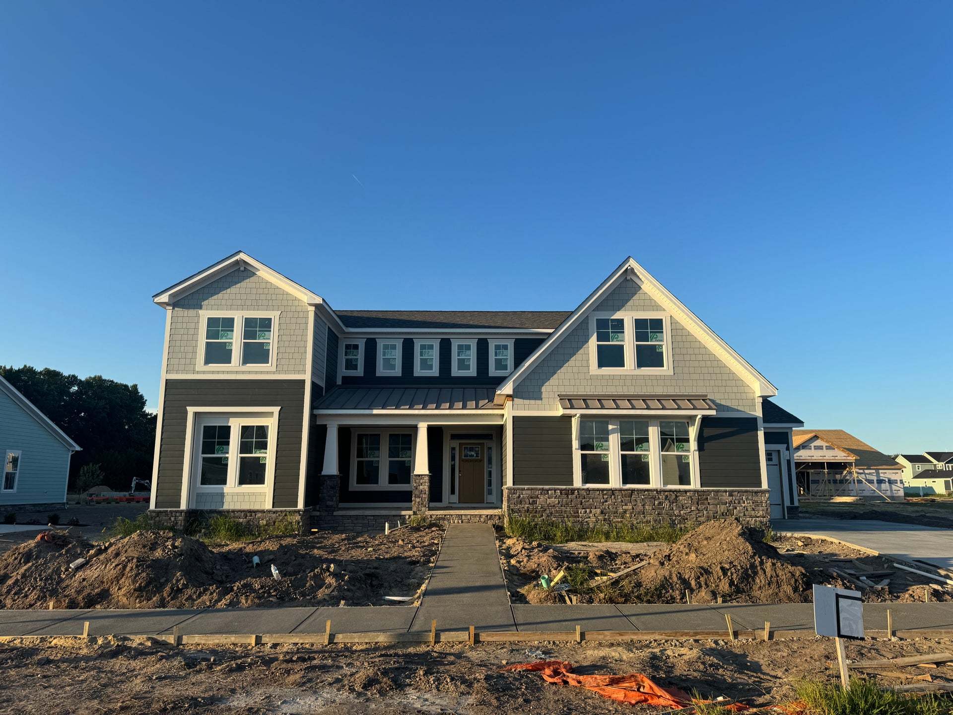 Interior:Actual Home - Exterior as of 8/29