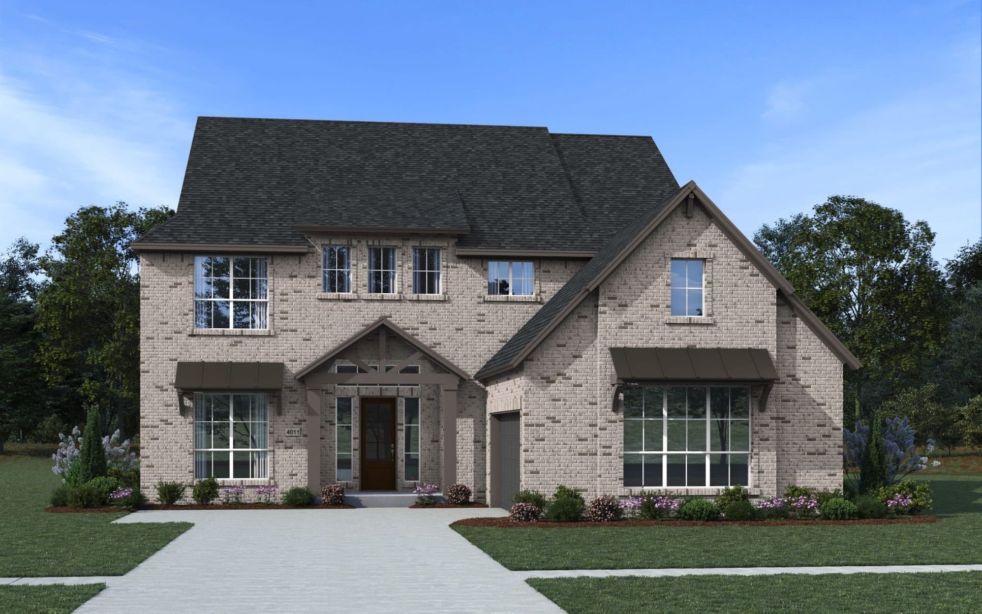 Lakewood-C1-Brick-Gen3-elev_DAY-scaled:Elevation C