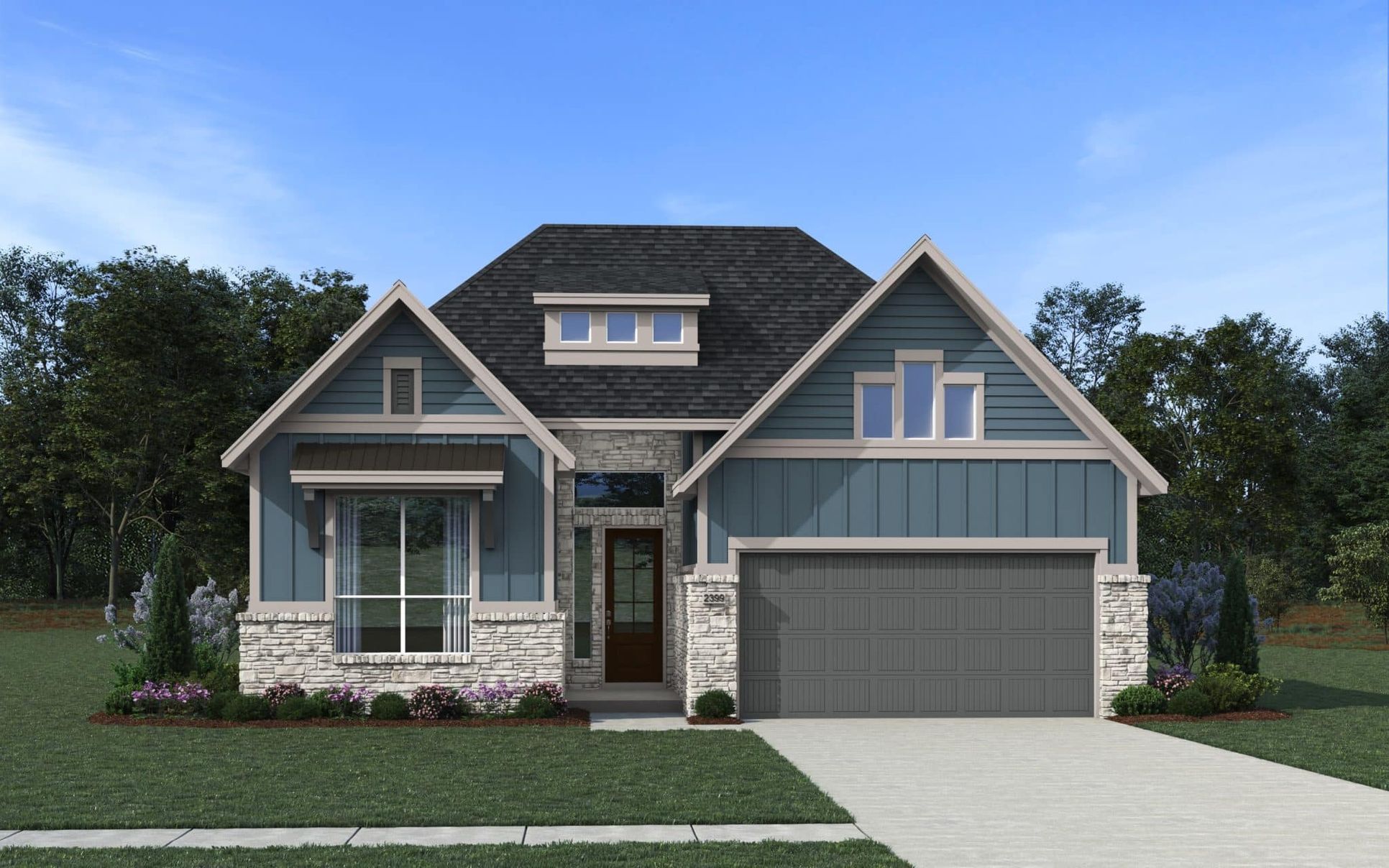 Hampton-A1-BB-Siding-with-Stone-Gen3-elev_DAY-scaled:Elevation A