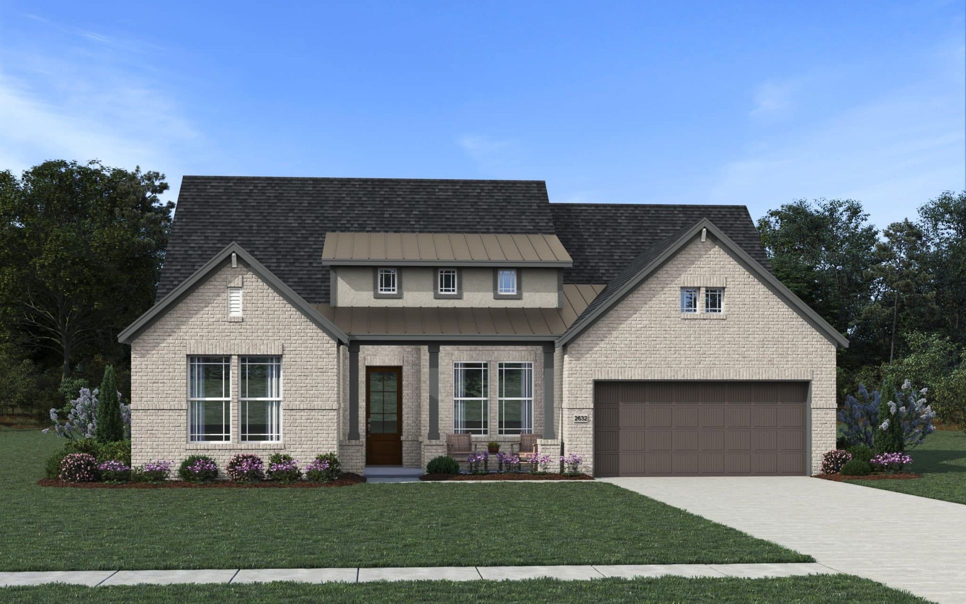 Malani-B2-Stucco-with-Brick-Gen3-elev_DAY-scaled:Elevation B