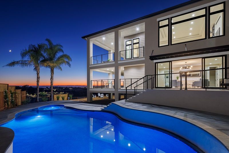 Twilight at Bellagio:3642 Bellagio Court by multi-award winning Christopherson Builders