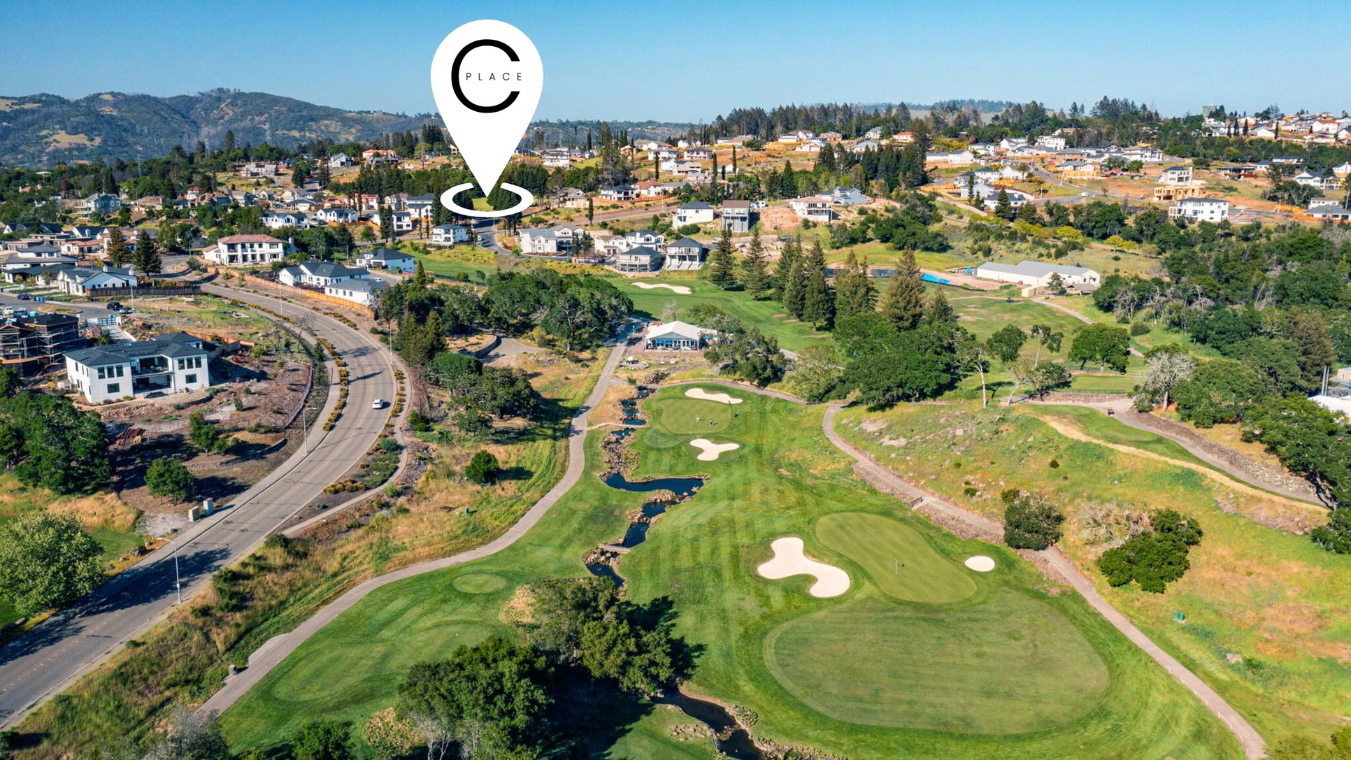 Carlile Place, a Fountaingrove Community:Pin shows approximate location