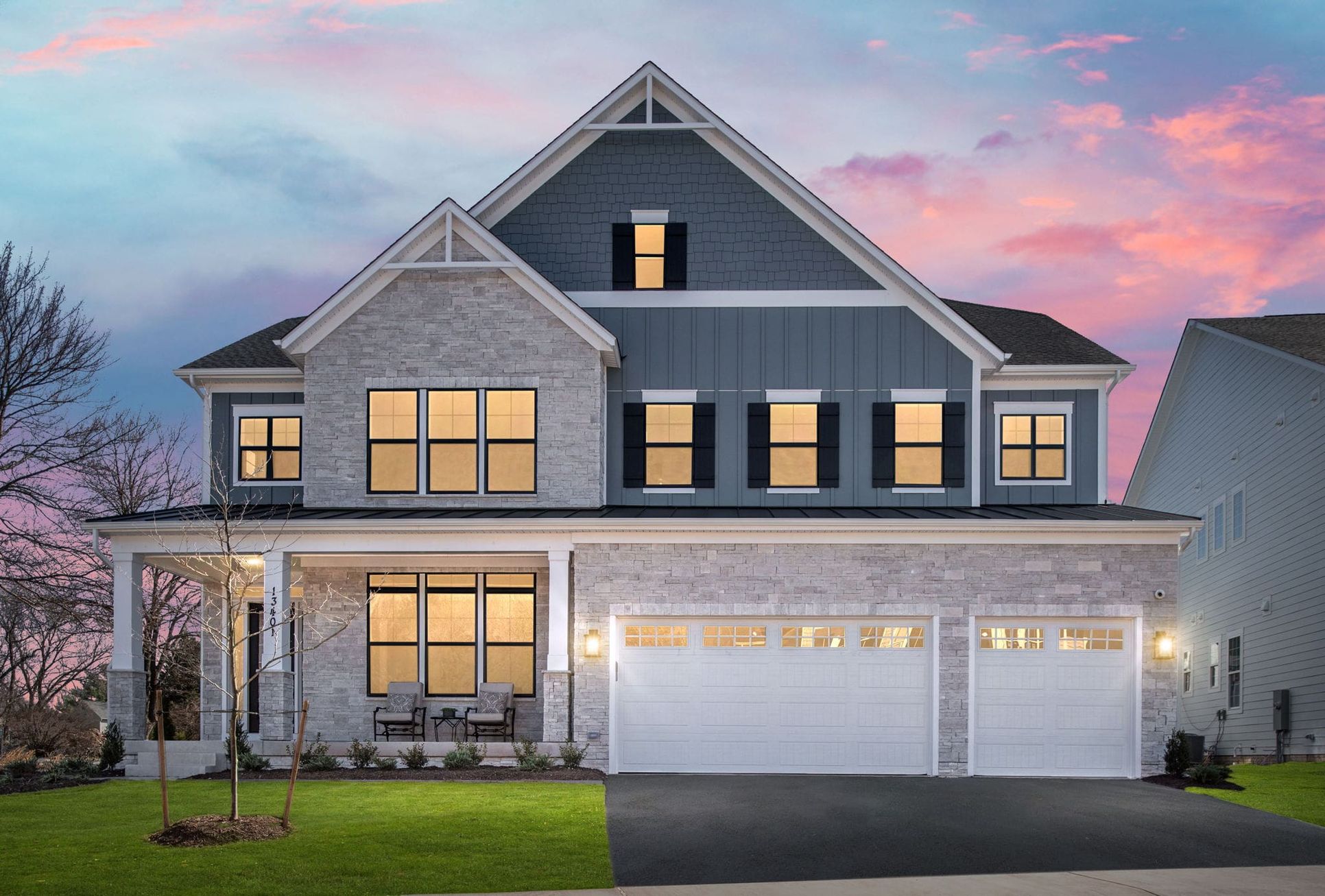 The Rodin Model Exterior at the Reserve at Spring Lake