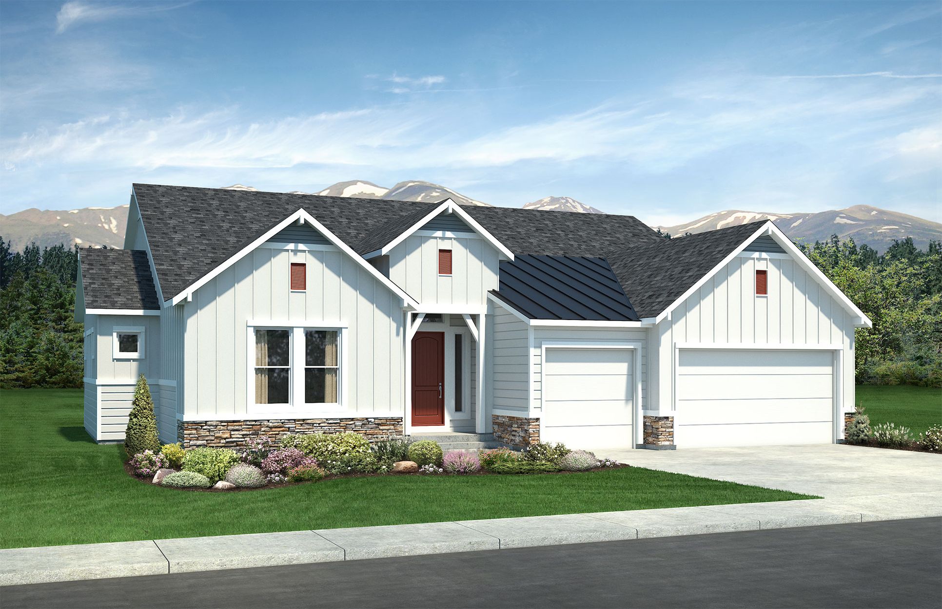 Elevation A:Grandview