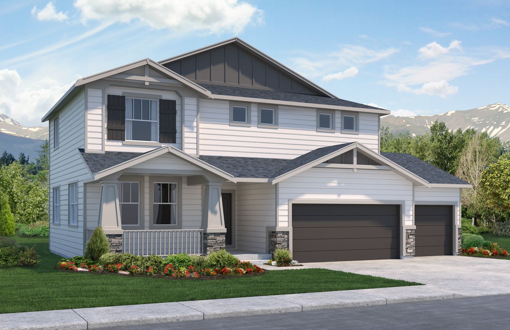 Elevation B:Monarch