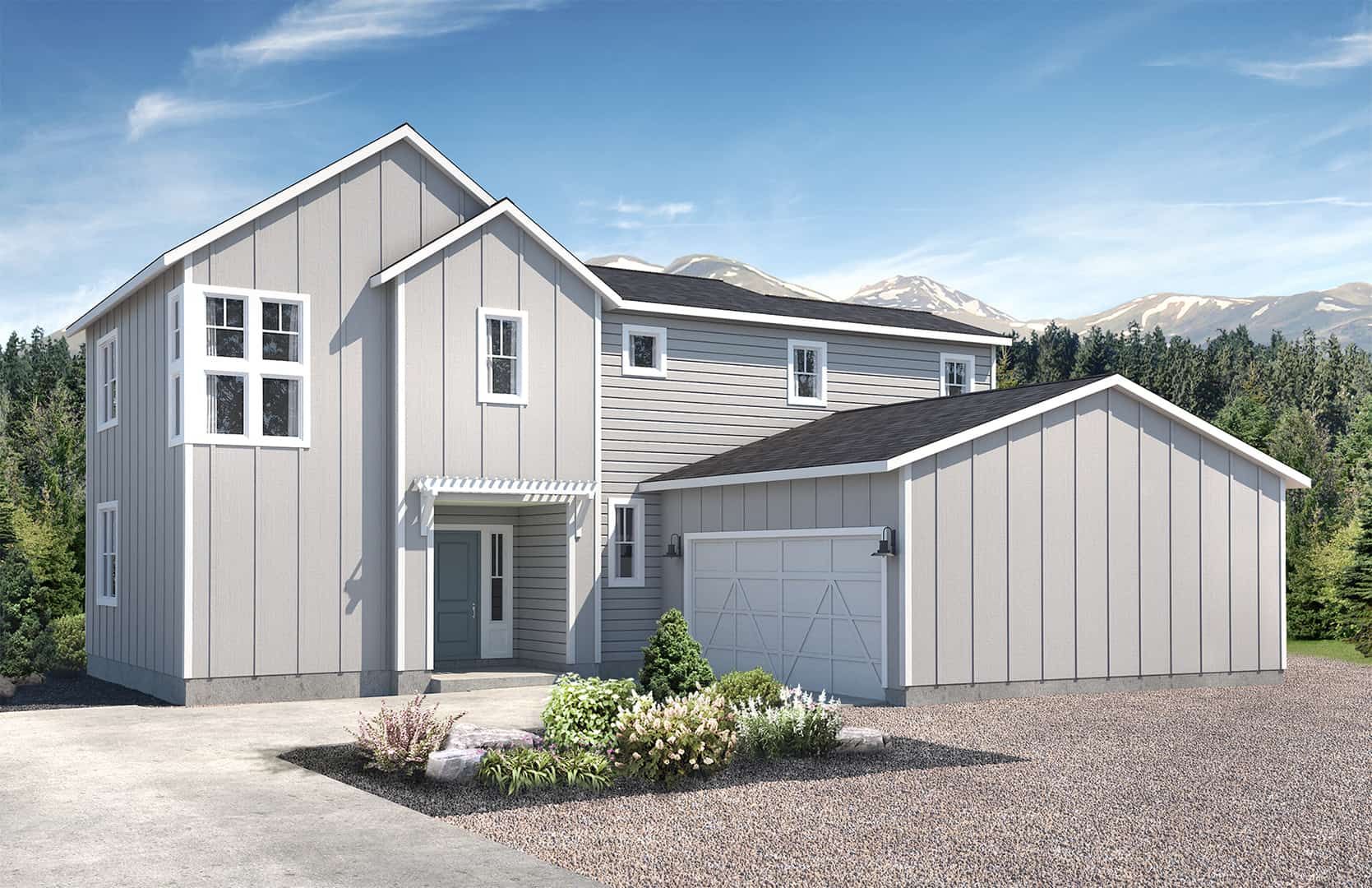 Elevation B:Marigold