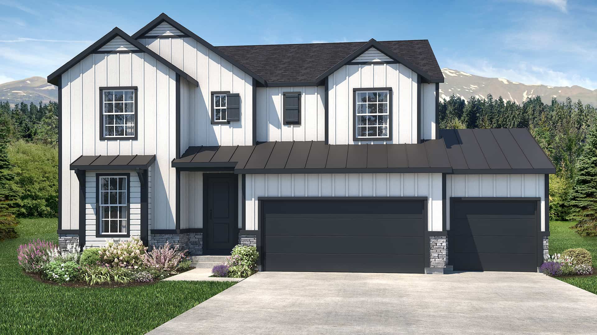 Elevation A:Keystone