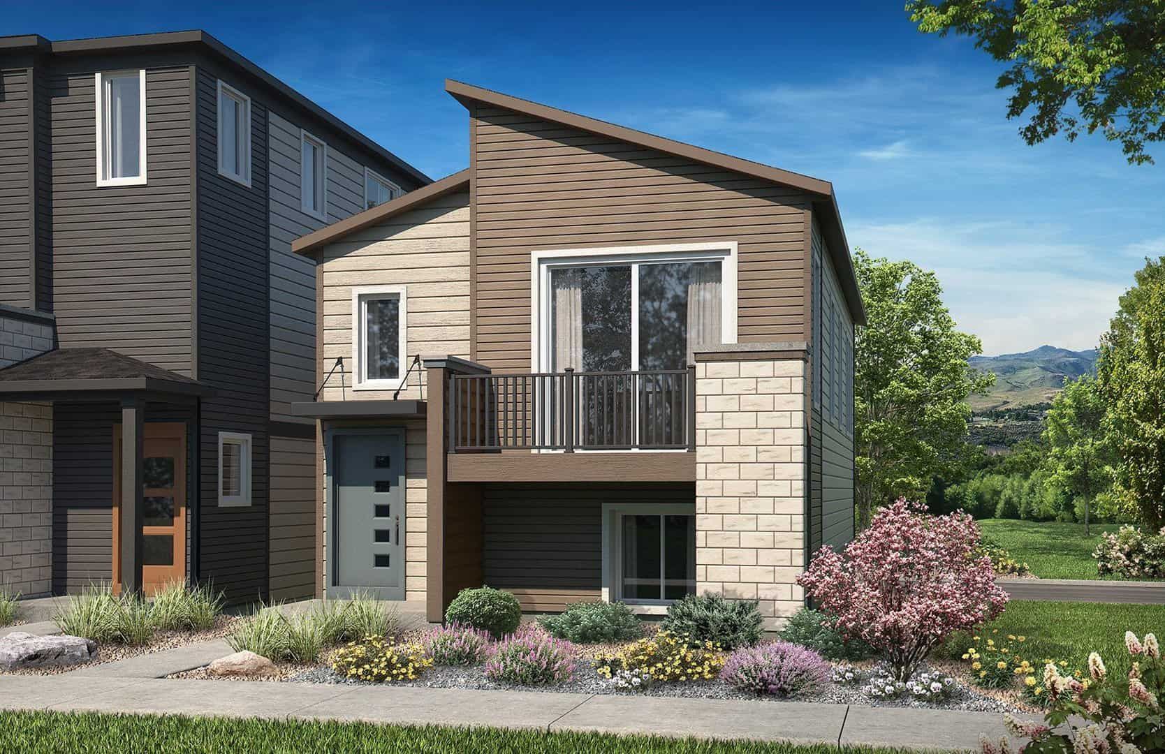 Elevation A - Warm:Midtown 220