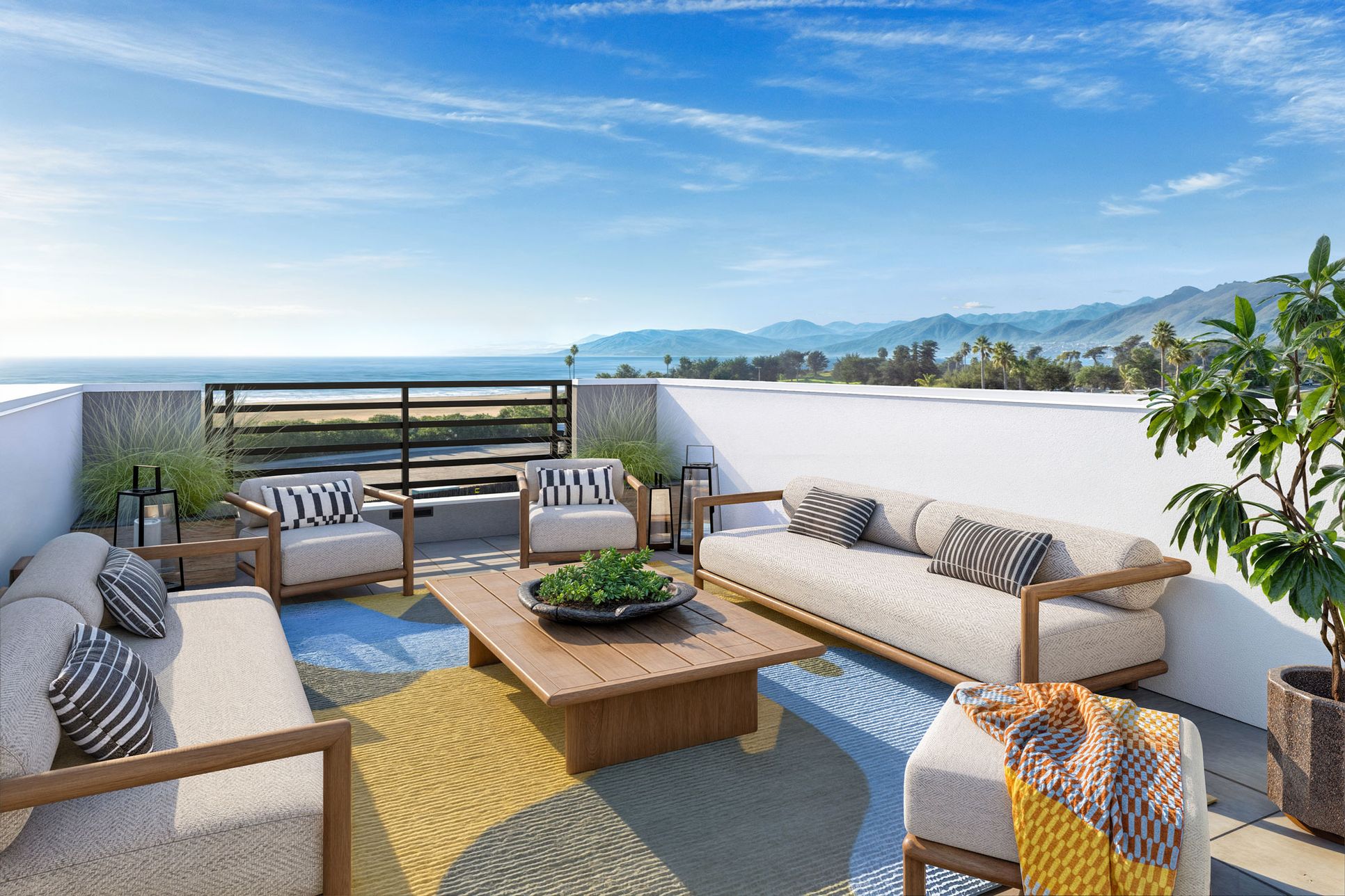 Townhome Roof deck View:Trinity