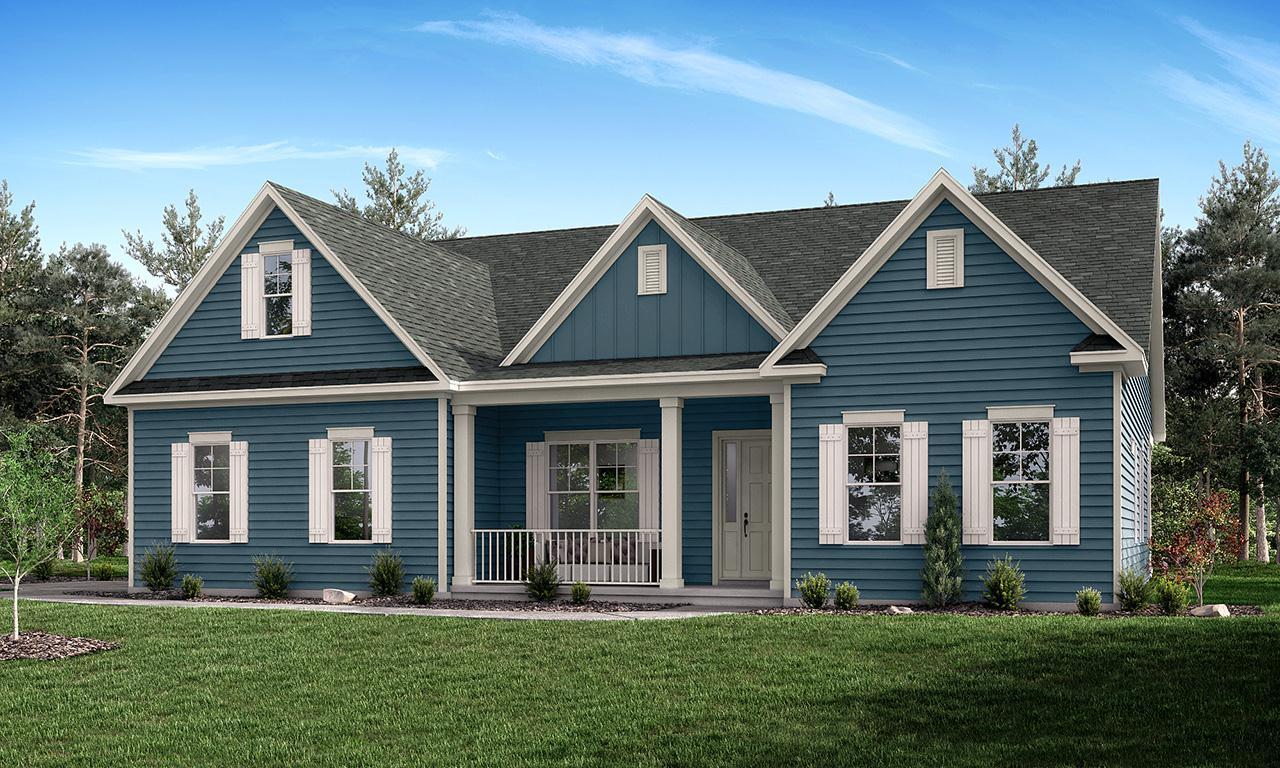 Elevation A 2 Car:Columbia