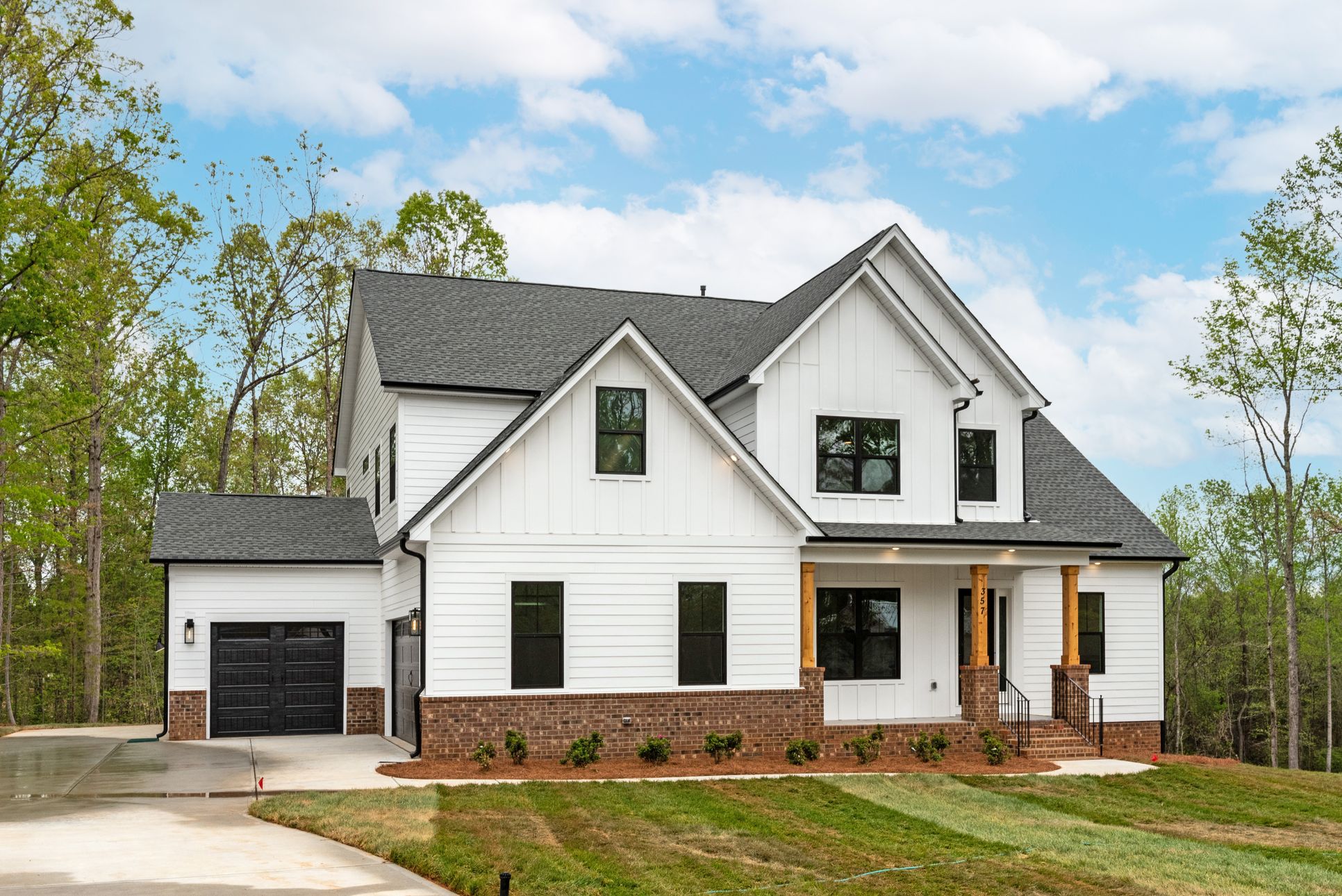 Berkeley Design:This open first-floor living plan exudes sophisticated charm. The flexible foyer space can be a dining room, music room, or parlor. A well-lit study opens to an extended covered porch, which can be a 4-seasons room. The family room features a choice of fi