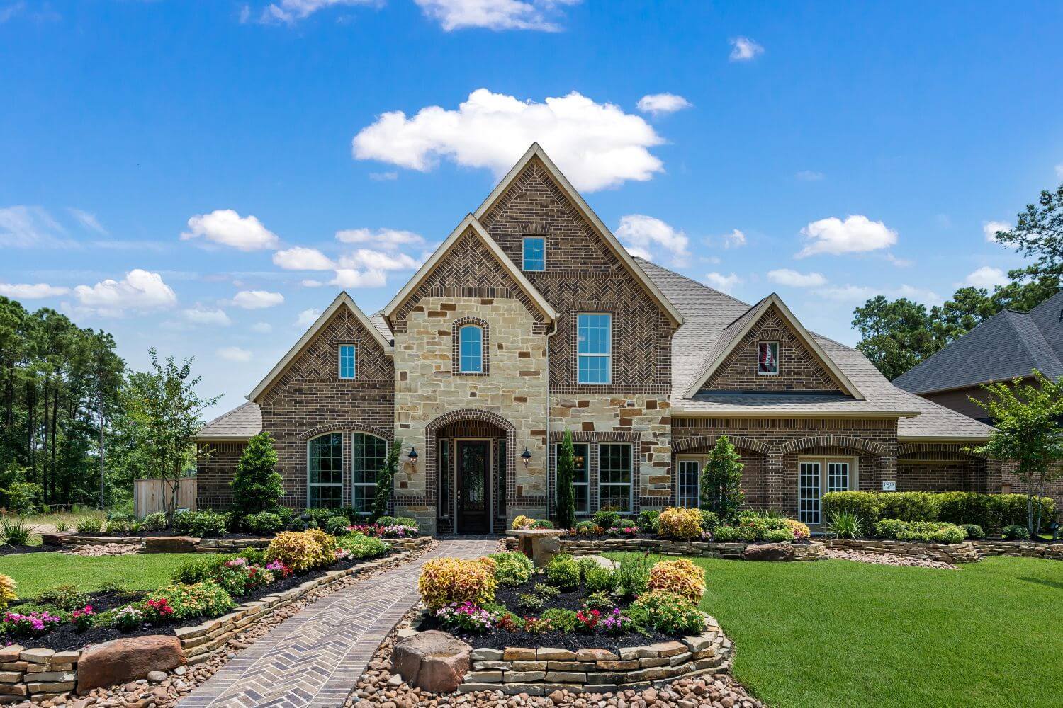 Elevation - The Wharton IV (7297 Plan)