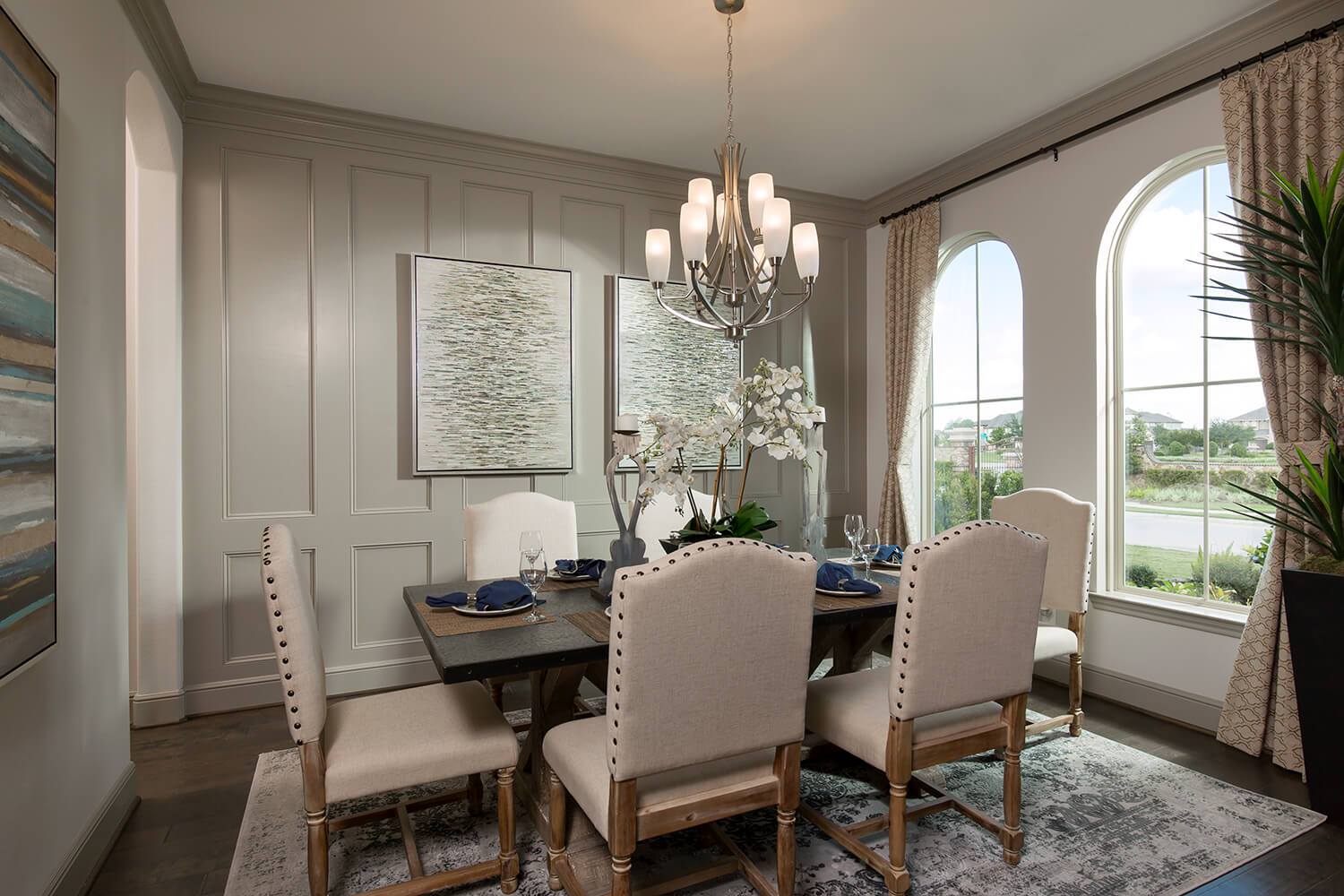 Dining Room - The Wharton IV (7297 Plan)