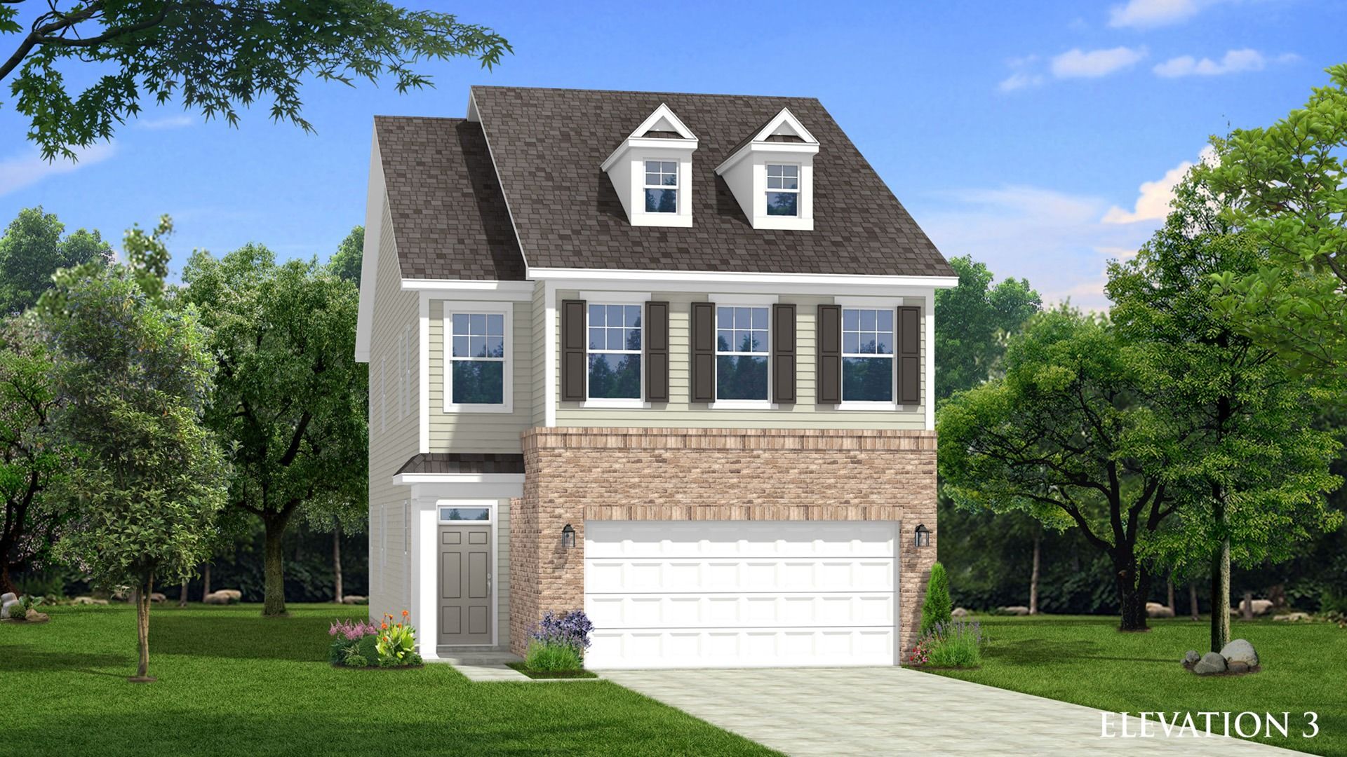 Elevation 3:*Please reach out to community sales consultant in regards to exterior elevations.*