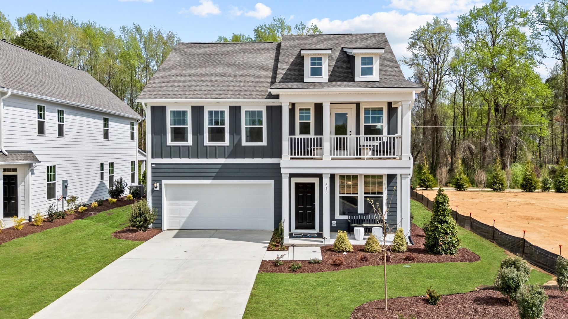 The Pelham Floorplan at Sanctuary at Panther Creek in Durham, NC