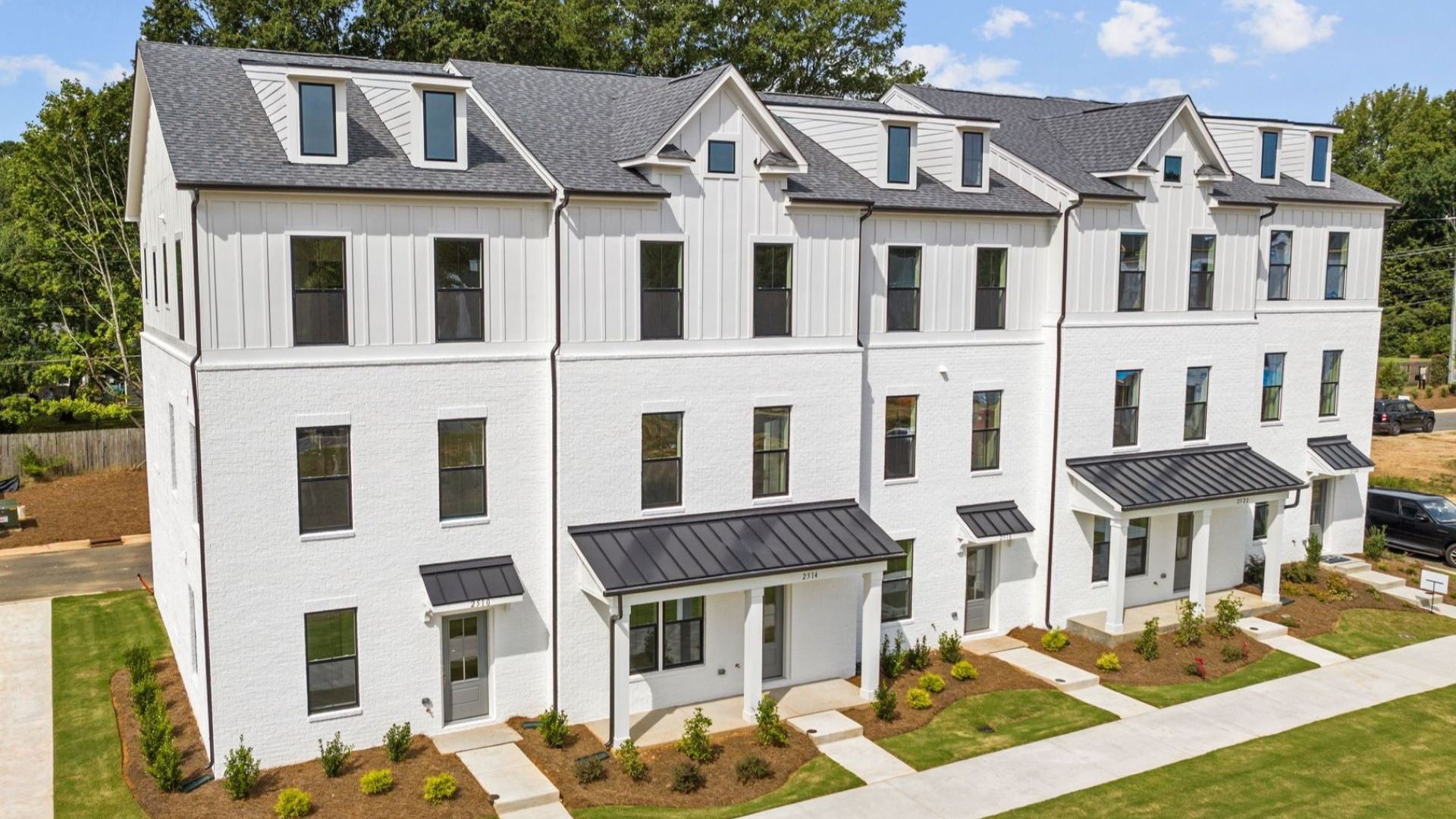 The Townes of Cotswold New Modern Townhomes in Charlotte
