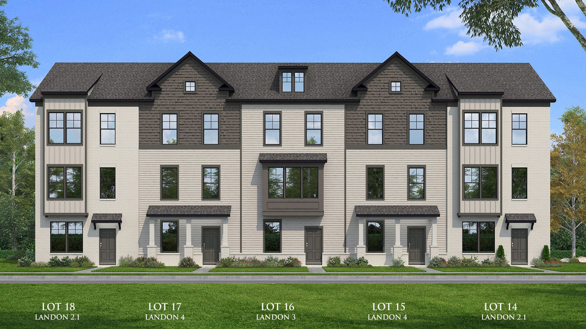 Elevation 2.1, 4, and 3