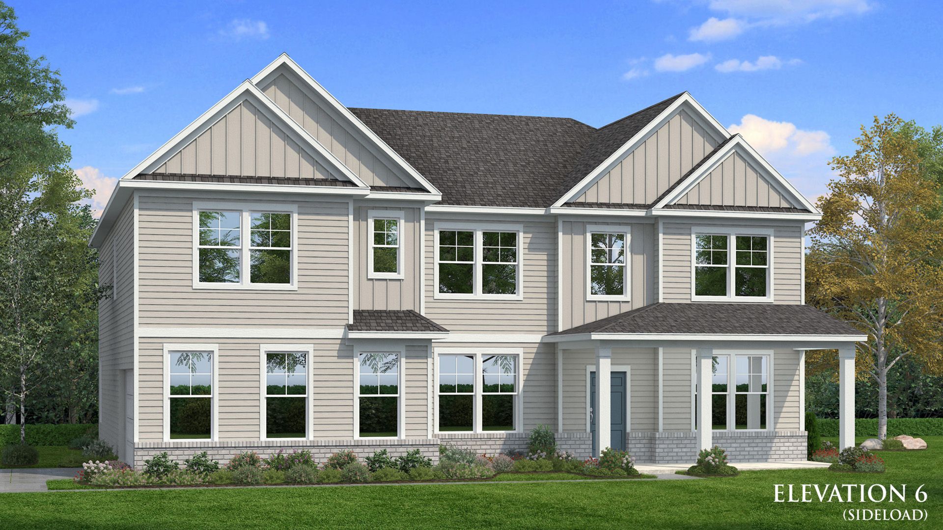 Elevation 6 - Brick Skirt