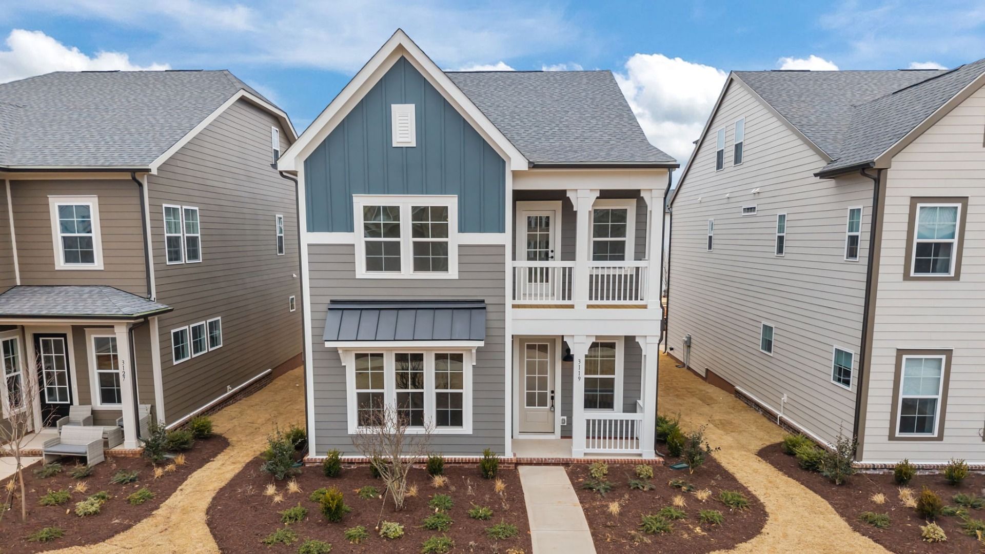 The Brentwood Plan by DRB Homes in River District, Charlotte NC.