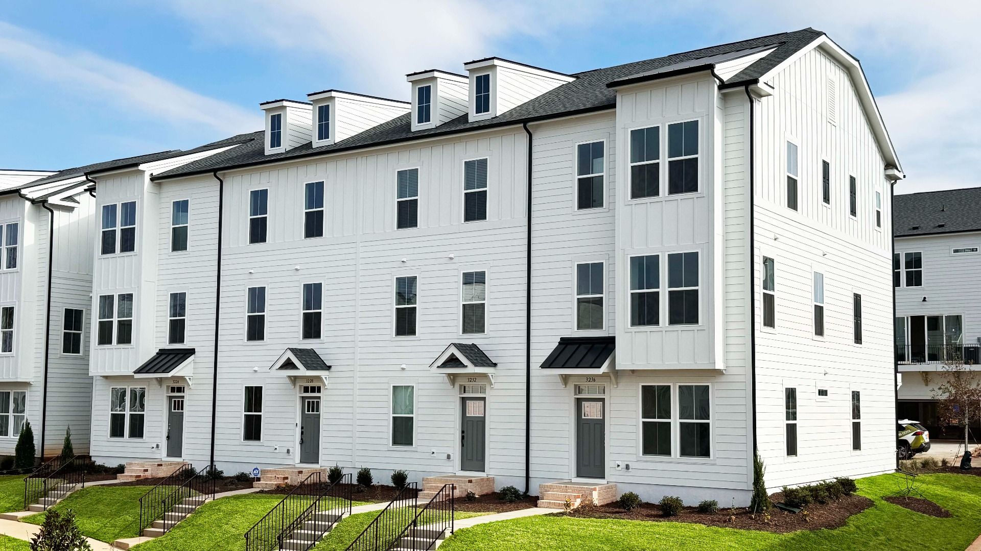 The Landon plan by DRB Homes in River District Charlotte NC