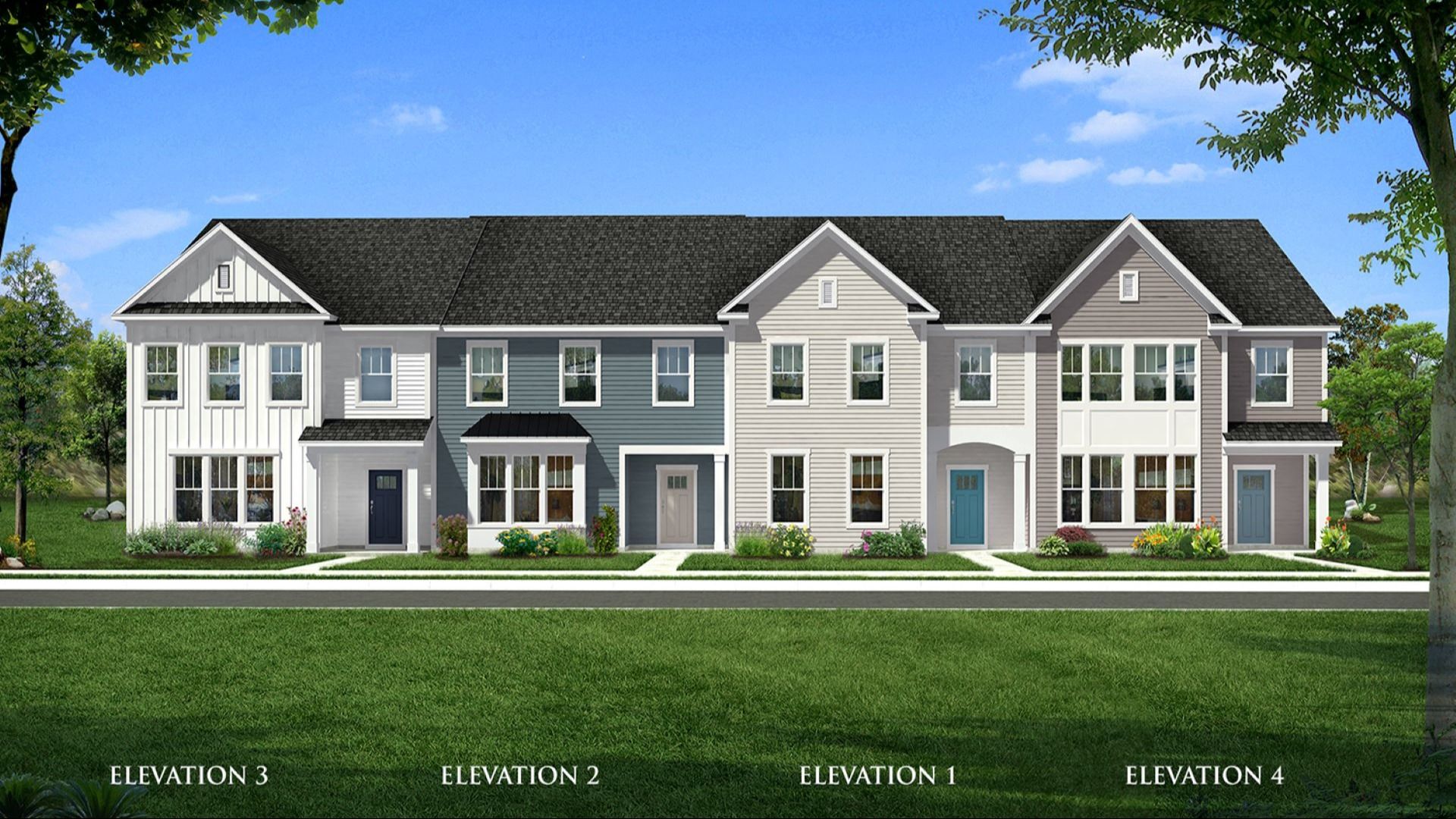 The Adaline Plan by DBR Homes New Townhomes in Charlotte, NC