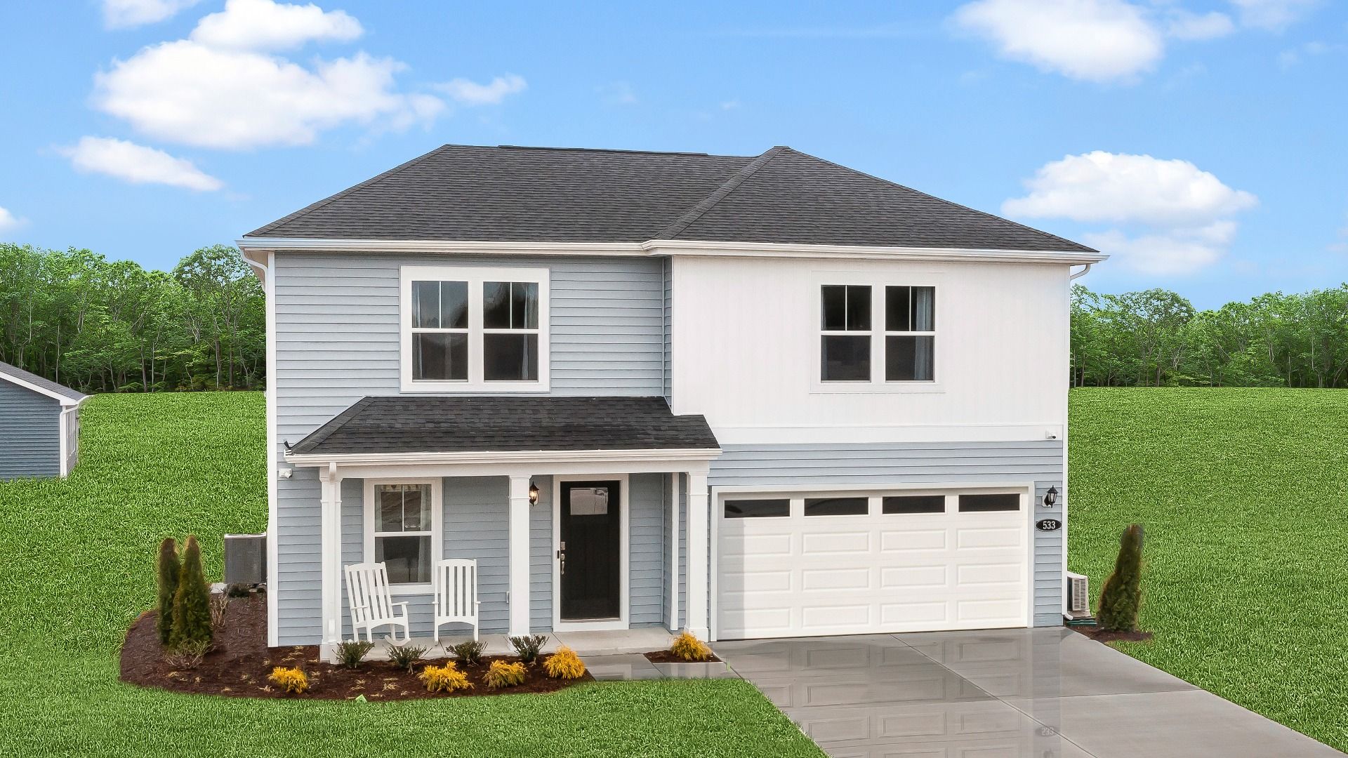 Whitehall Model at Village of College Park - Exterior Front