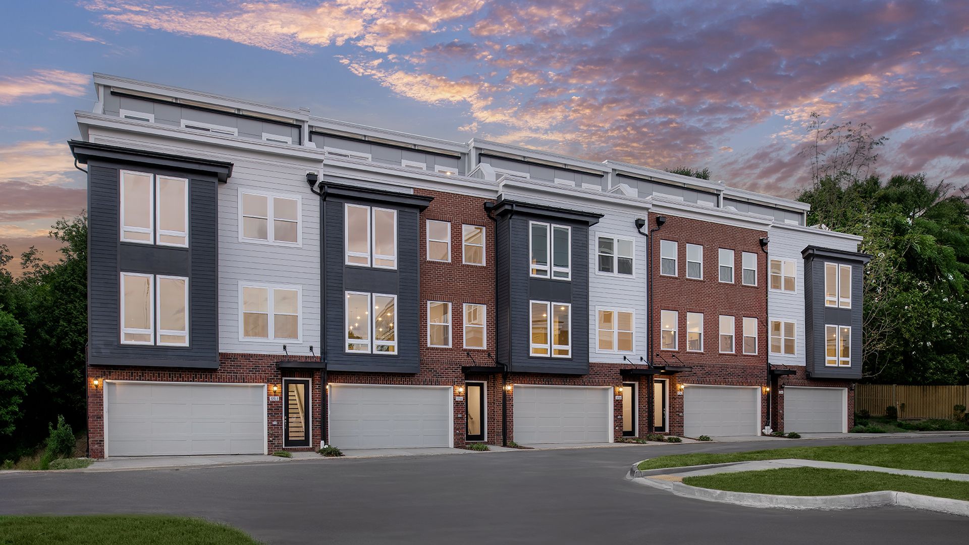 Northfax West - Amelia Townhome:Amelia Townhome Exterior